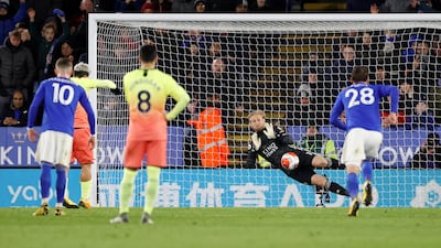 Goalkeeper: Kasper Schmeichel (Leicester City) – Did not deserve to finish on the losing side against his old club. A penalty save from Sergio Aguero was the best of several stops. Reuters