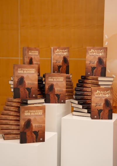 Let Them Know She Is Here: Searching for the Queen of Mleiha is available in English and Arabic. Photo: SIBF
