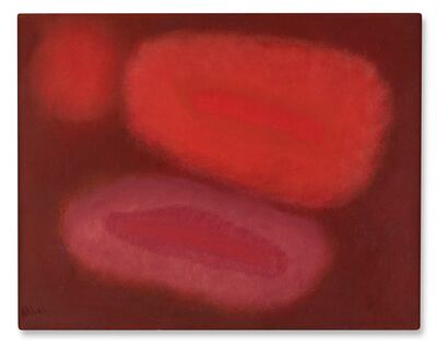 An untitled 2008 work by Helen Khal. Photo: Christie's