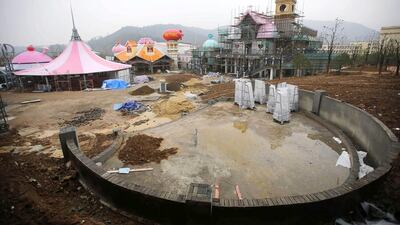 Japanese company Sanrio, who created Hello Kitty in 1974, have joined with entertainment design firm Hettema Group from California, to bring the Hello Kitty theme park outside Japan for the first time. Carlos Barria / Reuters