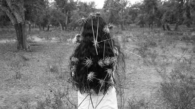 An untitled photograph from Khadija El Abyad's ‘Défilé de l'intime’ series