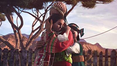 A screenshot from Bilal. Courtesy of Barajoun Entertainment