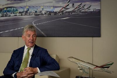 Passengers whose final destination is Dubai make up 60 per cent of DXB's total traffic today, compared to 40 per cent before the pandemic, Dubai Airports chief Paul Griffiths said. AP