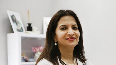 Dr Monika Chawla says the UAE has become a top destination for those seeking fertility treatments. Fatima Al Marzooqi/ The National