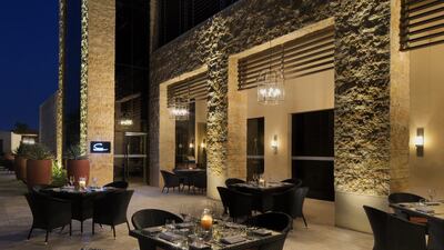Sacci restaurant. Courtesy Westin Abu Dhabi Golf Resort & Spa