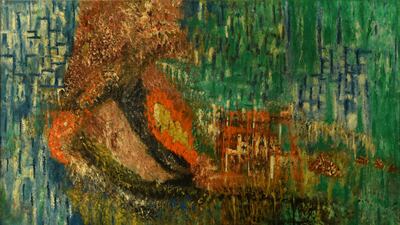 'Chateaux engloutis' (1979) by Ufemia Rizk. Photo: Guggenheim Abu Dhabi