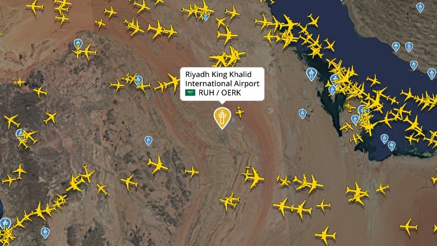 Riyadh Airport Remains Closed Amid Regional Instability and Economic Growth Forecast Cuts