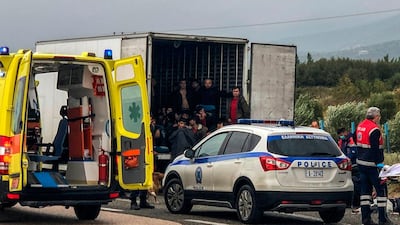 Increasingly more migrants are crossing across Europe to Britain. AFP / Stavros KARITIDIS