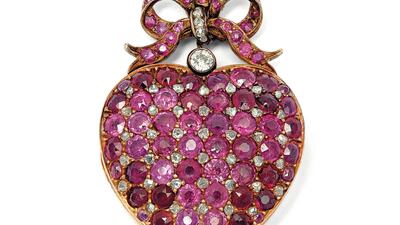 Locket with secret compartment, gifted by Napolean III to Empress Eugenie. Photo: Christie's