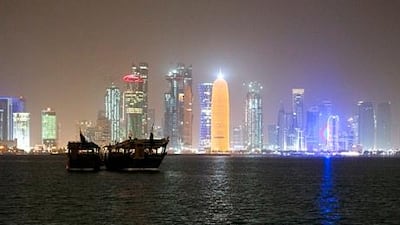 Qatar’s budget next year would climb 9.5 per cent to 255.8 billion Qatari riyals as capital spending rose 10.4 per cent to 85.9bn riyals. Sarah Dea / The National