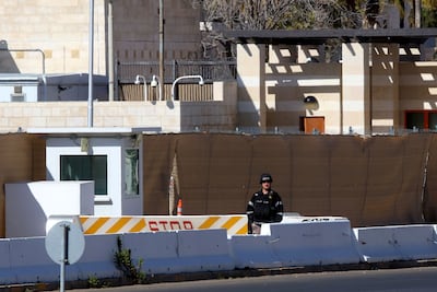 The US embassy in Amman declared this week that it is a target and shut down. EPA