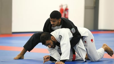 Hamad Nawad at the Mubadala Arena. Khushnum Bhandari for The National