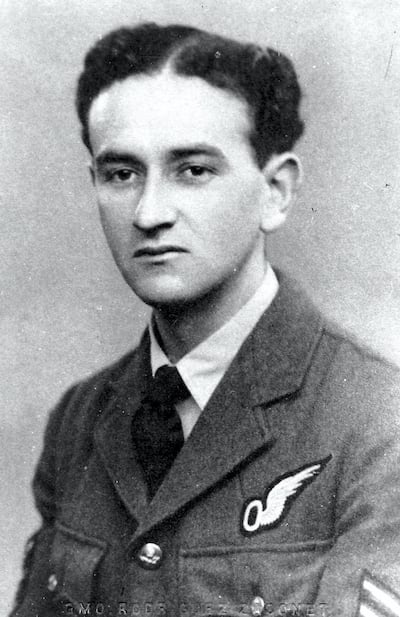Billy Donnelly RAF portrait. Courtesy: Lesley Botten