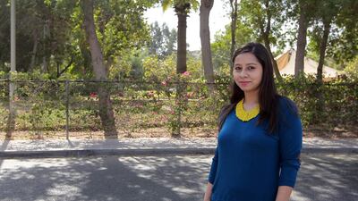 Ayesha Shah, 25, believes health insurance becoming mandatory will benefit people working in the private sector. Jeffrey E Biteng / The National