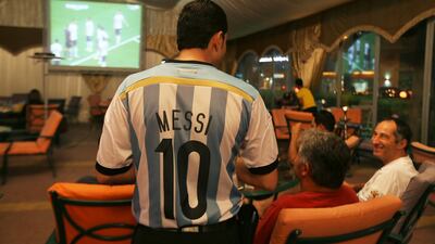 It was a very popular place for people to gather and watch football. Pawan Singh / The National