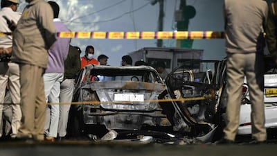 At least eight people were killed in the explosion. AFP