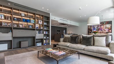 The Dubai Marina unit at Park Islands. Courtesy LuxHabitat