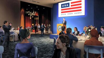 Construction of the US pavilion at the World Fair in Dubai will be completed in November. The message of the new US pavilion is life, liberty and the pursuit of the future. Courtesy: USA Pavilion at Expo 2020