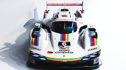 The Apple-inspired Porsche is to compete in the IMSA WeatherTech SportsCar Championship. Photo: Porsche
