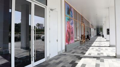 The market area outside Seventh Heaven