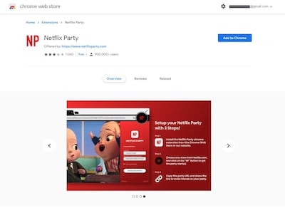 How to use Netflix Party