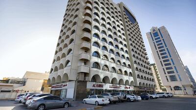 The Twin Towers in Abu Dhabi. Chris Whiteoak / The National