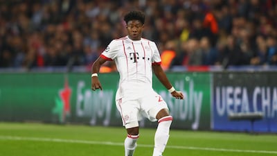LB: David Alaba of Austria and Bayern Munich. Alexander Hassenstein / Getty Images