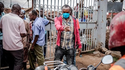 Several groups of volunteers are organising themselves in Kenya's capital Nairobi to deliver food and basic goods, such as soap, to vulnerable groups of people such as street sellers. AFP