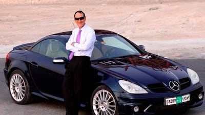 Despite his wife claiming the Mercedes SLK 55 AMG is 'too scary', Hewitt loves nothing more than driving about in it with the top down and the rock music blasting.