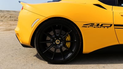 Only 150 Evora Sport 410s are being made per year. Chris Whiteoak The National