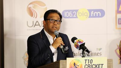 Shaji Ul Mulk, speaking ahead of the inaugural T10 League last year, has jumped to the defence of the tournament. Pawan Singh / The National