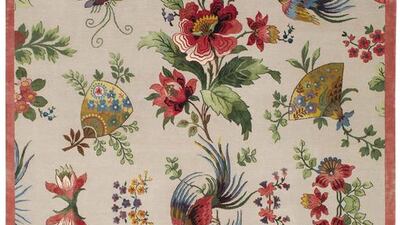 Oriental Birds carpet by Paul Smith. Courtesy: The Rug Company