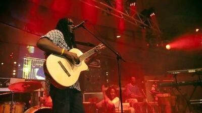 BLNRB peform at Berlin's Haus of World of Cultures.