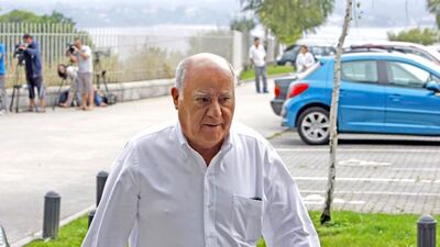 3rd: Spanish tycoon Amancio Ortega. Net worth: $62bn. Company: Inditex. Industry: single brand retailing. Residence: La Coruna. EPA/CABALAR
