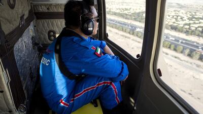 Paramedic Marcel Rita keeps an eye out for any accident. Of the 252 missions carried out, 27 involved taking seriously injured people to hospital.
