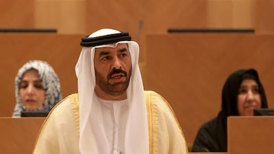 FNC member Ahmed Al Shamsi suggested changes to the custody laws at a meeting this month. (Ravindranath K / The National)