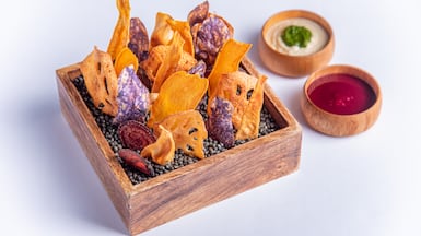 Avatara is offering 50 per cent off of its 10-course vegetarian tasting menu. Photo: Avatara