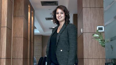 Salma El Shurafa is a spender who has worked to develop a saving habit. Jeffrey E Biteng / The National
