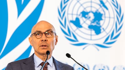 UN High Commissioner for Human Rights Volker Turk has said the war is 'spreading and intensifying'. EPA