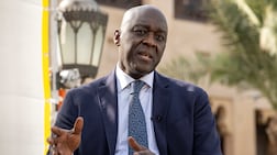 Makhtar Diop at the World Governments Summit in Dubai. Ahmed Ramzan / The National