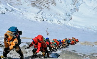 Overtourism made this year one of the deadliest seasons on Everest. AP