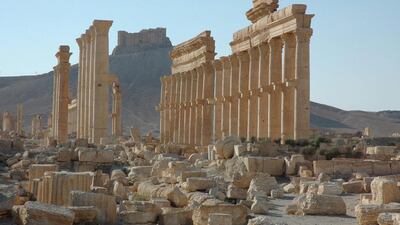 The ancient city of Palmyra, where most of the executions took place. Ron Van Oers, Unesco via AP