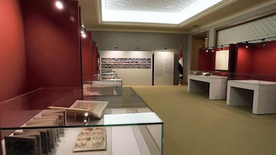 The codices are on display until September 30. Pawan Singh / The National