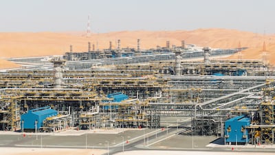 The Shah Gas Plant. The expansion project will increase plant capacity by 13% by 2023. Photo: Adnoc