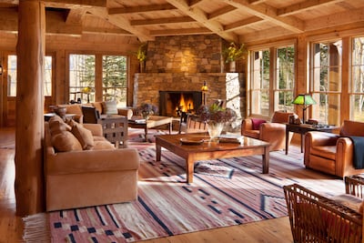 Tom Cruise’s 120-hectare private getaway ranch in Telluride, Colorado. Photo: Sotheby's