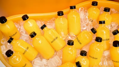 The restaurant also serves healthy juice combos, including one with pineapple, turmeric, lemon and ginger