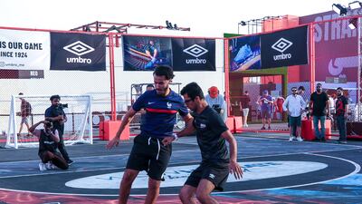 The futsal court at Bred Abu Dhabi