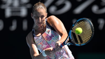 Karolina Pliskova is a former world No 1, two-time Grand Slam finalist and winner of 16 WTA Tour titles. EPA