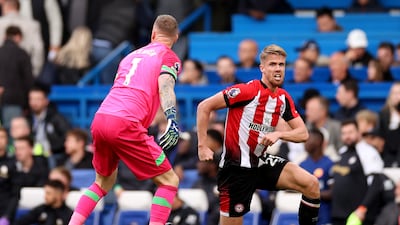 Norwegian was superb at the back as Brentford’s defensive trio held their own against Chelsea’s attack assembled at great expense but humbled by the Bees here. Getty Images
