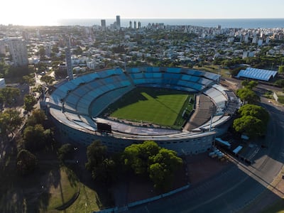 The Estadio Centenario, pictured in 2021, was the venue for the first World Cup final on July 30, 1930. AFP